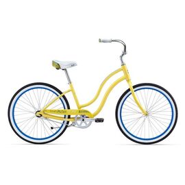 Женский велосипед GIANT Simple Single W 26" 2016, Вариант УТ-00061585: Рама: 18" (Рост: 165-180 см), Цвет: синий, изображение  - НаВелосипеде.рф