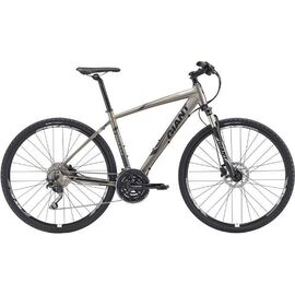 Городской велосипед Giant Roam 0 Disc 28" 2016, Вариант УТ-00061627: Рама: XL (Рост:160-175 см), Цвет: серый, изображение  - НаВелосипеде.рф