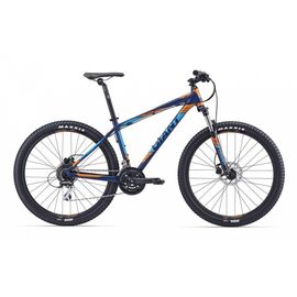 Горный велосипед Giant Talon 4 27,5" 2016, Вариант УТ-00061661: Рама: XL (Рост: 190-205 см), Цвет: синий, изображение  - НаВелосипеде.рф