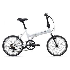 Складной велосипед Giant ExpressWay 2 20" 2015, Вариант УТ-00061564: Рост: 155 — 185 см, Цвет: белый, изображение  - НаВелосипеде.рф