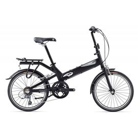 Складной велосипед Giant Halfway City 20" 2015, Вариант УТ-00061565: Рост: 155 — 185 см, Цвет: черный, изображение  - НаВелосипеде.рф