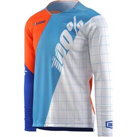 Велоджерси 100% R-Core DH Jersey White, 41102-000, Вариант УТ-00058162: Размер: L , изображение  - НаВелосипеде.рф