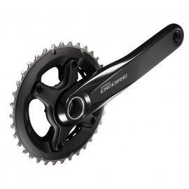 Система шатунов велосипедная Shimano Deore M6000-2, Hollowtech II, 10 скоростей, 175 мм, 36/26T, EFCM6000EX66X, изображение  - НаВелосипеде.рф