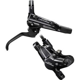 Тормоз дисковый Shimano Deore M6000, BL(лев)/BR(пер), пластиковая колодка, 1000 мм, EM6000KLFPRA100, изображение  - НаВелосипеде.рф