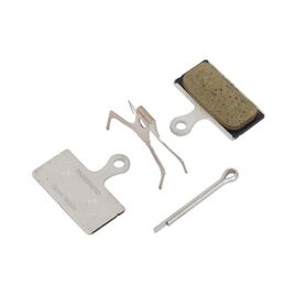 Тормозные колодки SHIMANO G02A, для дискового тормоза, пластик, с шплинтом(25пар), Y8LW98021, изображение  - НаВелосипеде.рф
