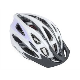 Велошлем с сеточкой AUTHOR Flow 136 Wht/Violet INMOLD 54-61см, 8-9001424, изображение  - НаВелосипеде.рф