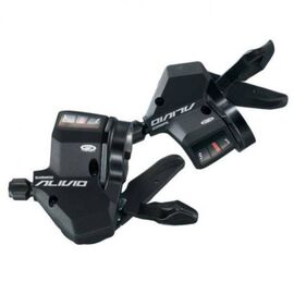 Переключатели для велосипеда Shimano Alivio Rapidfire Plus 3х9ск трос+рубашки ESLM430PTA 2-2050, изображение  - НаВелосипеде.рф