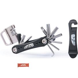 Мультитул 18 в 1 SUPER B TB-FD20, торговая упаковка, TB-FD20-RED, изображение  - НаВелосипеде.рф