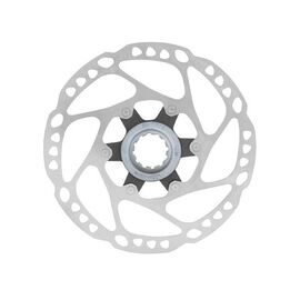 Ротор SHIMANO SM-RT64, DEORE под center lock, D:180мм, c гайкой, без упаковки, ASMRT64M, изображение  - НаВелосипеде.рф