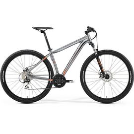 Горный велосипед Merida Big.Nine 20-MD 2017, Вариант УТ-00037340: Рама: 17" (Рост: 175 - 180 cm), Цвет: серебристый, изображение  - НаВелосипеде.рф