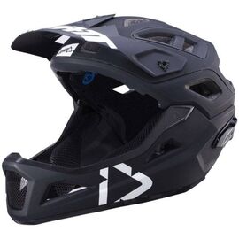 Велошлем Leatt DBX 3.0 Enduro Helmet, черно-белый 2018, 1017110312, Вариант УТ-00061839: Размер: L (59-63cm), изображение  - НаВелосипеде.рф