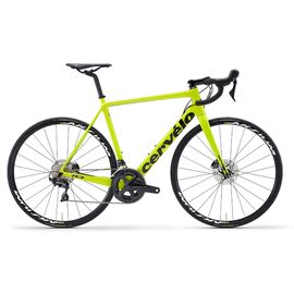 Шоссейный велосипед Cervelo R3 Disc ULTEGRA 28" 2018, Вариант УТ-00062735: Рама: L 56 cm (Рост: 175 - 180 cm), Цвет: желто-черный, изображение  - НаВелосипеде.рф