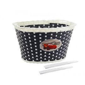 Велокорзина Vinca Sport, детская, на руль, 12"-16", чёрный, P 04/1 black 2017, изображение  - НаВелосипеде.рф