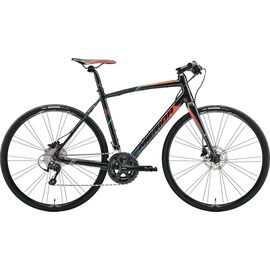 Шоссейный велосипед Merida Speeder 400 28" 2018, Вариант УТ-00060553: Рама: L 56 cm (Рост: 175 - 180 cm), Цвет: черно-красно-зеленый, изображение  - НаВелосипеде.рф