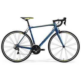 Шоссейный велосипед Merida Scultura 500, 2018, Вариант УТ-00062688: Рама: L 56 cm (Рост: 175 - 180 cm), Цвет: сине-желтый, изображение  - НаВелосипеде.рф