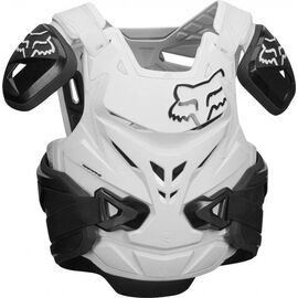 Защита панцирь Fox Airframe Pro Jacket, черно-белый 2018, Вариант УТ-00068336: Размер: L/XL , изображение  - НаВелосипеде.рф