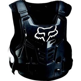 Защита панцирь подростковый Fox Raptor Proframe LC Youth, черно-белый 2018, Вариант УТ-00068411: Размер: S, изображение  - НаВелосипеде.рф