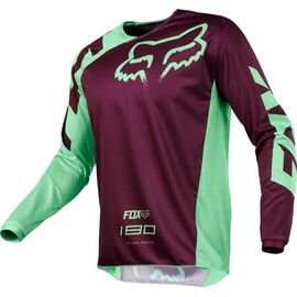 Велоджерси Fox 180 Race Jersey, зеленый 2018, 19426-004-L, Вариант УТ-00068688: Размер: L , изображение  - НаВелосипеде.рф