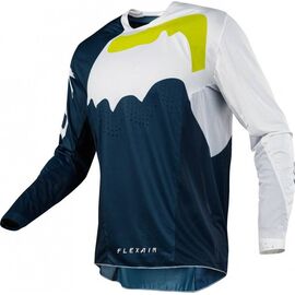 Велоджерси Fox Flexair Hifeye Jersey, сине-белый 2018, 19412-045-L, Вариант УТ-00068878: Размер: L , изображение  - НаВелосипеде.рф