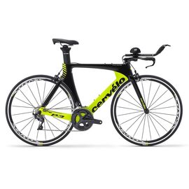 Шоссейный велосипед Cervelo P3 ULTEGRA 28" 2018, Вариант УТ-00062731: Рама: M 54 cm (Рост: 170 - 175 cm), Цвет: черно-желтый, изображение  - НаВелосипеде.рф