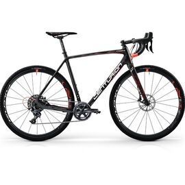 Шоссейный велосипед Centurion Crossfire Carbon 4000 28" 2018, Вариант УТ-00060306: Рама: 53cm (Рост: 170 - 175 cm), Цвет: матовый черно-красно-белый, изображение  - НаВелосипеде.рф
