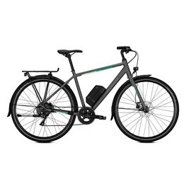 Электровелосипед Kalkhoff Durban Move G8 28" 2018, Вариант УТ-00060587: Рама: L 55cm (Рост: 175 - 180 cm), Цвет: матовый серый, изображение  - НаВелосипеде.рф