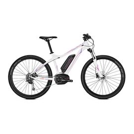 Электровелосипед Univega Vision E 1.0 Sky 27,5" 2018, Вариант УТ-00060604: Рама: M 44cm (Рост: 162-177 см), Цвет: матовый бело-черный, изображение  - НаВелосипеде.рф