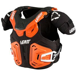 Защита панцирь+ шея подростковый Leatt Fusion Vest Junior 2.0, оранжевый 2018, Вариант УТ-00068451: Размер: L/XL , изображение  - НаВелосипеде.рф