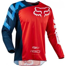 Велоджерси Fox 180 Race Jersey, красный 2018, 19426-003-L, Вариант УТ-00068702: Размер: L , изображение  - НаВелосипеде.рф