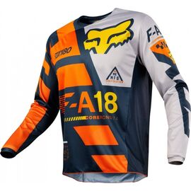 Велоджерси Fox 180 Sayak Jersey, оранжевый 2018, 19428-009-L, Вариант УТ-00068722: Размер: L , изображение  - НаВелосипеде.рф