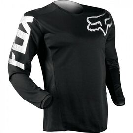 Велоджерси Fox Blackout Jersey, черный 2018, 12336-001-L, Вариант УТ-00068873: Размер: L, изображение  - НаВелосипеде.рф