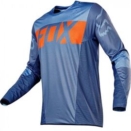 Велоджерси Fox Flexair Libra Jersey, оранжево-синий 2017, 14960-592-L, Вариант УТ-00068886: Размер: L , изображение  - НаВелосипеде.рф