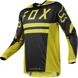 Велоджерси Fox Flexair Preest Jersey, темно-желтый 2018, 19414-547-L, Вариант УТ-00068892: Размер: L, изображение  - НаВелосипеде.рф