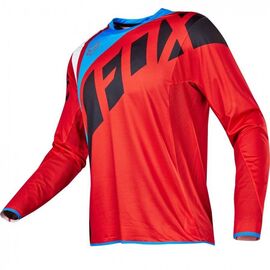 Велоджерси Fox Flexair Seca Jersey, красный 2017, 17239-003-L, Вариант УТ-00068903: Размер: L, изображение  - НаВелосипеде.рф