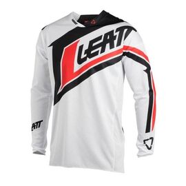 Велоджерси Leatt GPX 4.5 Lite, бело-черный 2018, 5018700192, Вариант УТ-00068931: Размер: L , изображение  - НаВелосипеде.рф