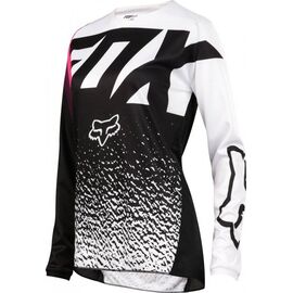 Велоджерси подростковая Fox 180 Girls Youth Jersey, черно-розовый 2018, 19450-285-L, Вариант УТ-00069056: Размер: L, изображение  - НаВелосипеде.рф