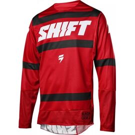 Велоджерси Shift Black Strike Jersey, темно-красный 2018, 19311-208-XL, Вариант УТ-00068964: Размер: XL, изображение  - НаВелосипеде.рф