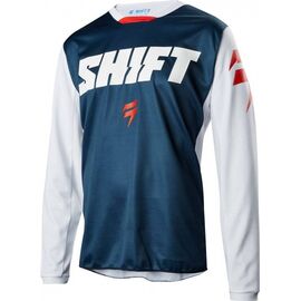 Велоджерси Shift White Ninety Seven Jersey, синий 2018, 19323-007-L, Вариант УТ-00068994: Размер: L , изображение  - НаВелосипеде.рф