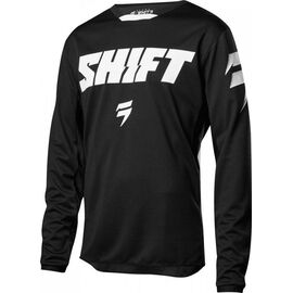 Велоджерси Shift White Ninety Seven Jersey, черный 2018, 19323-001-L, Вариант УТ-00068988: Размер: L , изображение  - НаВелосипеде.рф