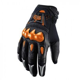 Велоперчатки Fox Bomber Glove, черно-оранжевые, 2018, 03009-016-L, Вариант УТ-00069264: Размер: L , изображение  - НаВелосипеде.рф