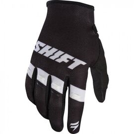Велоперчатки Shift White Air Glove, черно-белые, 2017, 19098-018-L, Вариант УТ-00069728: Размер: L, изображение  - НаВелосипеде.рф