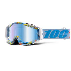 Очки велосипедные 100% Racecraft Hyperloop / Mirror Blue Lens, 50110-193-02, изображение  - НаВелосипеде.рф
