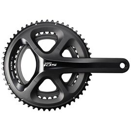 Система шатунов велосипедная Shimano 105 170mm 34x50 11s, KFC5800CX04L, изображение  - НаВелосипеде.рф