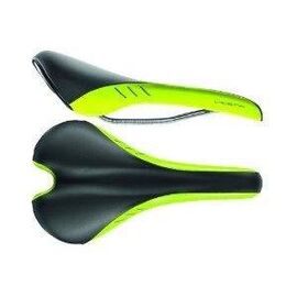 Седло велосипедное Fizik VESTA Black Yellow Fluo, 7047SXSA79D57, изображение  - НаВелосипеде.рф