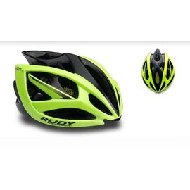 Велошлем Rudy Project AIRSTORM YELLOW FLUO/BLACK MATT, HL540032, Вариант УТ-00066251: Размер: L (59-61 см), изображение  - НаВелосипеде.рф