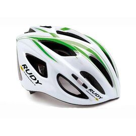 Велошлем Rudy Project SLINGER WHITE/GREEN, HL450002, Вариант УТ-00066306: Размер: L (59-61 см), изображение  - НаВелосипеде.рф
