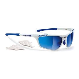 Очки велосипедные Rudy Project ZYON WHITE P-MLS BLUE, SN223924, изображение  - НаВелосипеде.рф