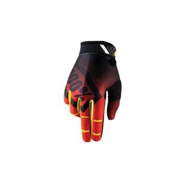 Велоперчатки 100% Ridefit Corpo Glove, красный, 2017, 10001-003-11, Вариант УТ-00069177: Размер: М, изображение  - НаВелосипеде.рф