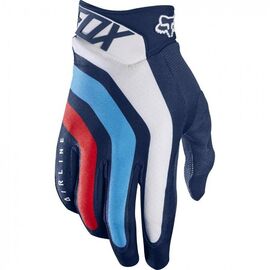 Велоперчатки Fox Airline Seca Glove, синие, 2017, 17288-007-L, Вариант УТ-00069246: Размер: L, изображение  - НаВелосипеде.рф