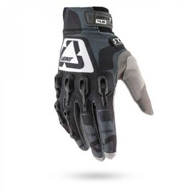 Велоперчатки Leatt GPX 4.5 Lite Glove, черно-серо-белые, 2016, 6016000583, Вариант УТ-00069645: Размер: L , изображение  - НаВелосипеде.рф